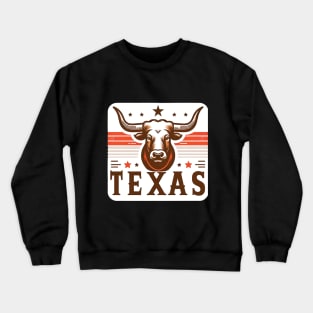 Lone Star State Pride: Texas Strong Crewneck Sweatshirt